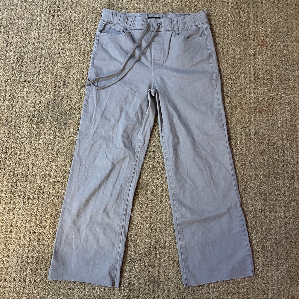 Sincerely Jules Women’s Medium Gray Pants Comfy Casual Drawstring